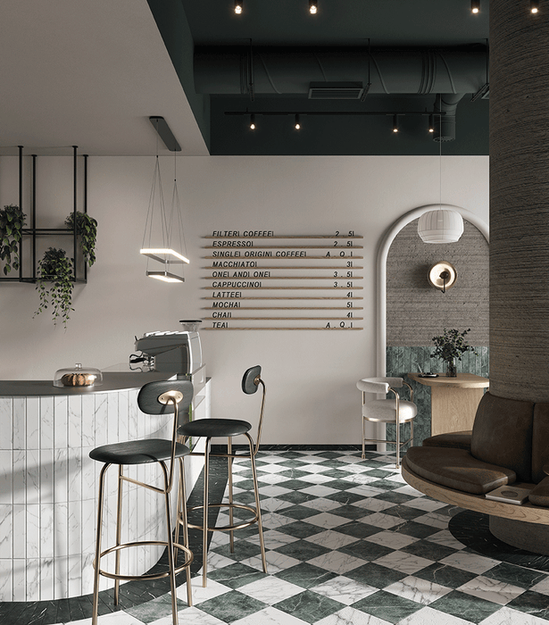 Dama Ceramic & Porcelain Verde Tile Matte 2