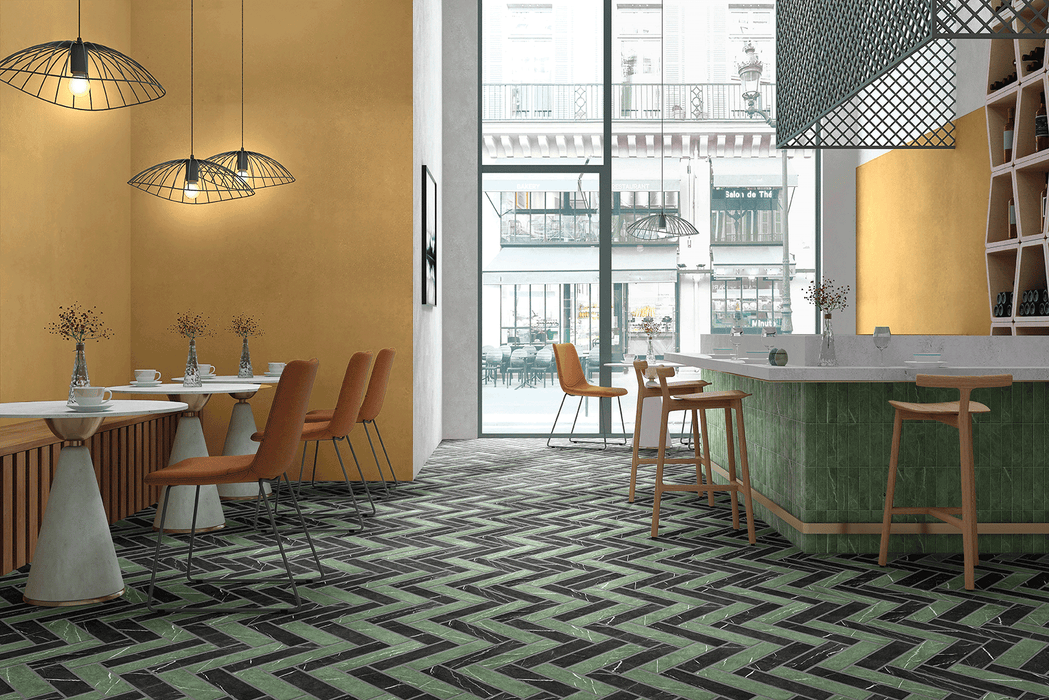 Dama Ceramic & Porcelain Verde Tile Matte 1