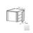 Framed Shaker Premium Wood Micro White Shaker Wall Cabinet Natural clear coat 1