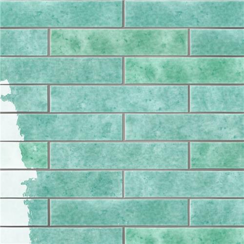 Menorca Ceramic Aqua Tile Glossy 2