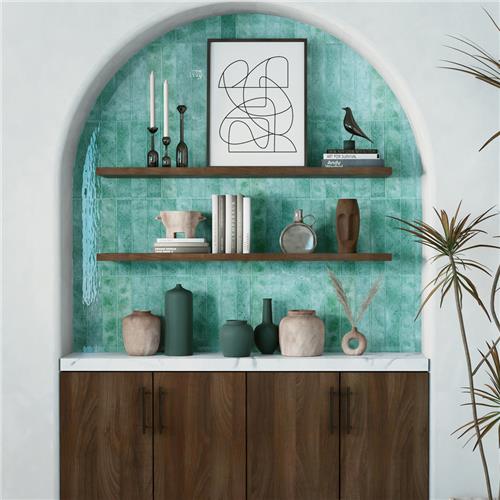 Menorca Ceramic Aqua Tile Glossy 6