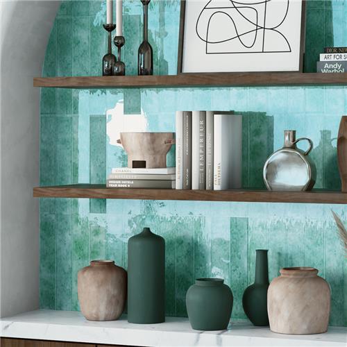 Menorca Ceramic Aqua Tile Glossy 7