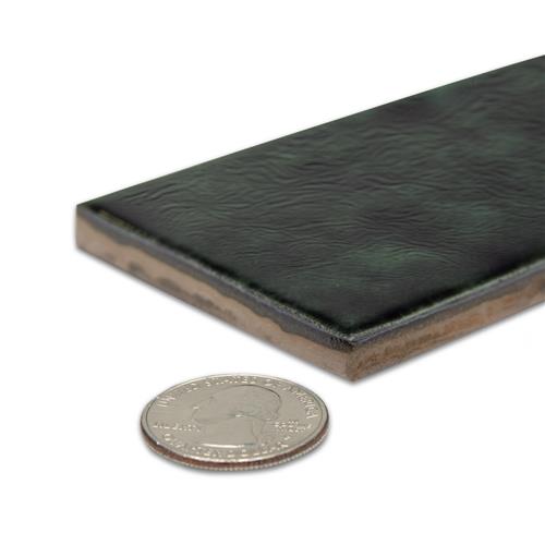 Menorca Ceramic Forest Black Tile Glossy 5