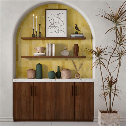 Menorca Ceramic Lemon Tile Glossy 7