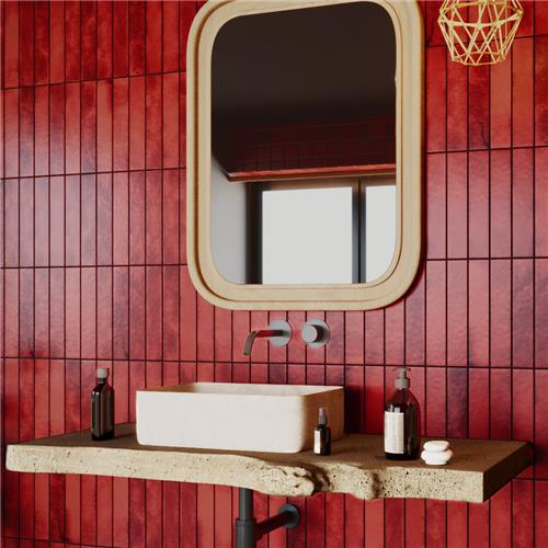 Menorca Ceramic Volcano Tile Satin 7