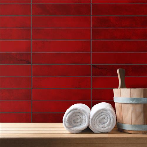 Menorca Ceramic Volcano Tile Satin 8