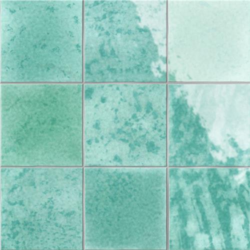 Menorca Ceramic Aqua Tile Glossy 2