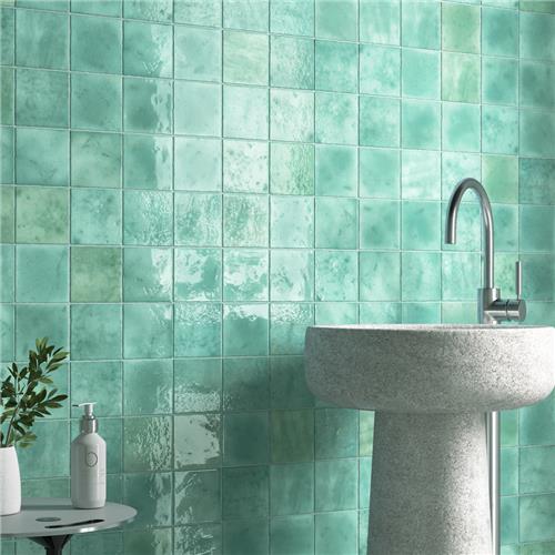 Menorca Ceramic Aqua Tile Glossy 8
