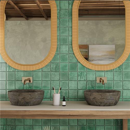 Menorca Ceramic Lake Tile Glossy 6