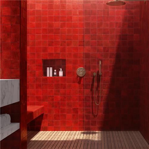 Menorca Ceramic Volcano Tile Satin 8