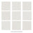 Menorca Ceramic White Tile Glossy 3