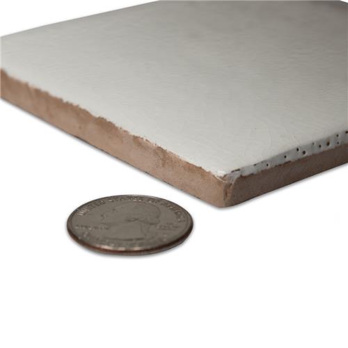 Menorca Ceramic White Tile Glossy 5