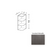 Sterfic SKU - VSB3621DR-ON. Oak. 36" x 34.5" Bathroom Vanity