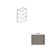 Sterfic SKU - VSB3621DR-ON. Oak. 36" x 34.5" Bathroom Vanity