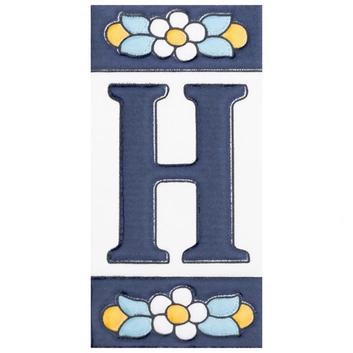 Sevillano Flora Letters H WES4FLH