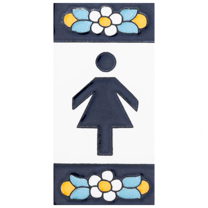 Sevillano Ceramic Flora Accents Girl WES4FLSCGI