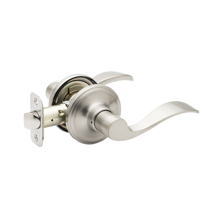 Waverlie Zinc Satin Stainless SS Door Lever Satin Stainless 1