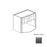 Framed Shaker Deluxe Wood Modern Slate Wall Cabinet Natural clear coat 1