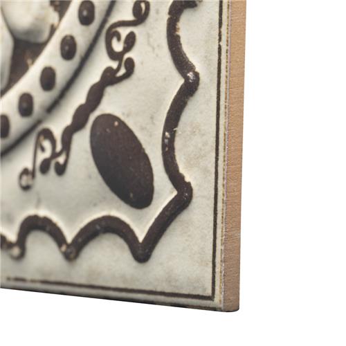 Ritz Ceramic Anticato White Tile Satin 3