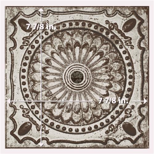 Ritz Ceramic Anticato White Tile Satin 5