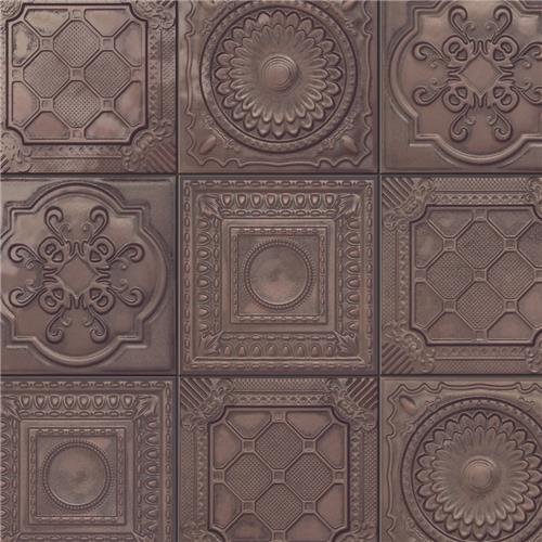 Ritz Ceramic Metallo Copper Tile Satin 1