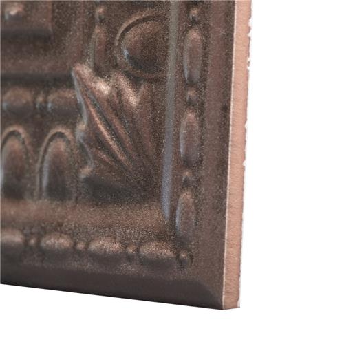 Ritz Ceramic Metallo Copper Tile Satin 3