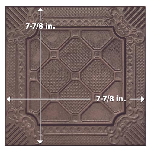 Ritz Ceramic Metallo Copper Tile Satin 5