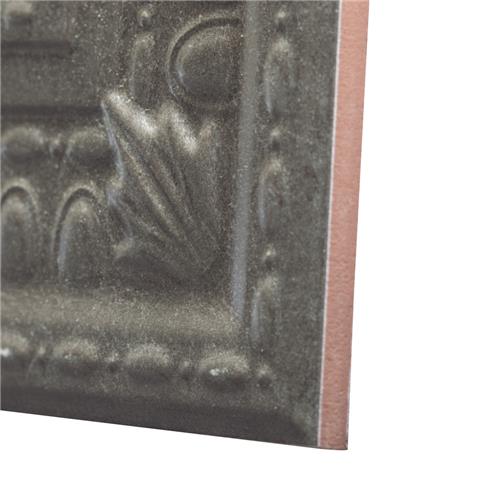 Ritz Ceramic Metallo Silver Tile Satin 3
