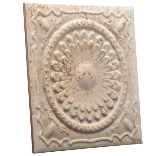 Ritz Ceramic Ossidato Cream Tile Satin 2