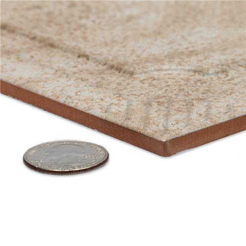 Ritz Ceramic Ossidato Cream Tile Satin 4