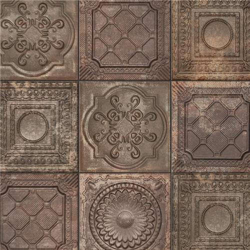 Ritz Ceramic Ossidato Nero Tile Satin 1