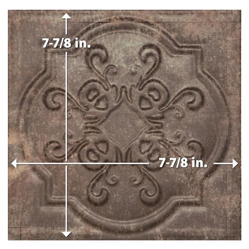 Ritz Ceramic Ossidato Nero Tile Satin 5