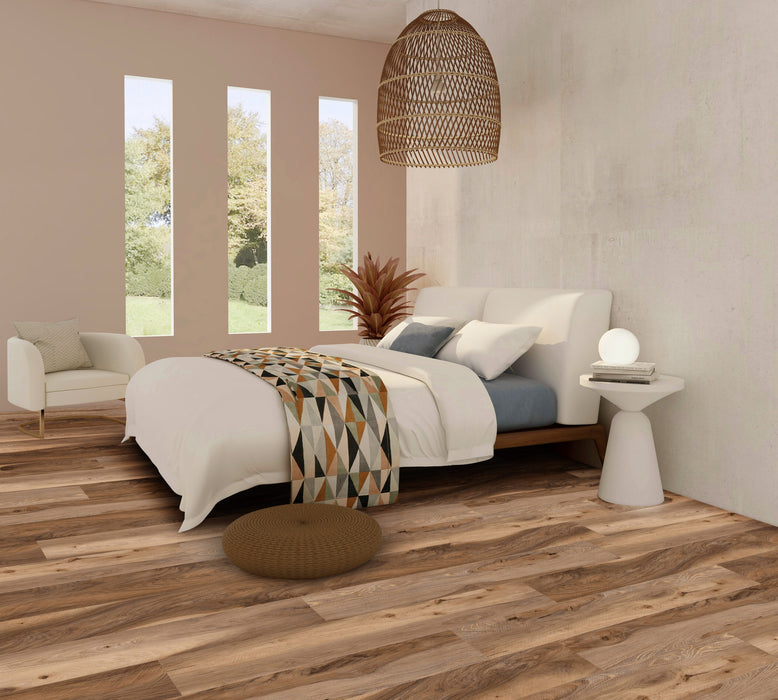 Refine Pressed Vinyl Ericson Hickory Vinyl Plank Embossed 2