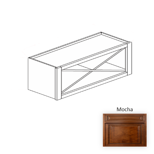 WR3018 Wood Mocha Wine Rack Mocha 1