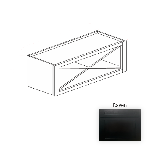 WR3018 Wood Raven Wine Rack Raven 1