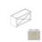 WR3018 Wood White Shaker Wine Rack White Shaker 1
