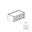 Framed Shaker Premium Wood Micro White Shaker Wall Cabinet Natural clear coat 1