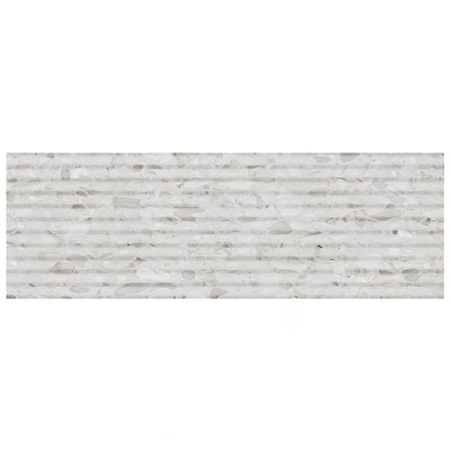 Marbilia Fluted Travertino Jungle Porcelain Tile - Satin
