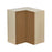 Shady Oak Wood Diagonal Corner Wall Cabinet 1
