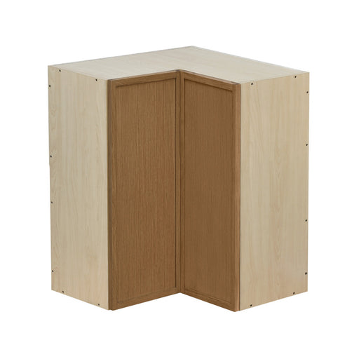 Shady Oak Wood Diagonal Corner Wall Cabinet 1