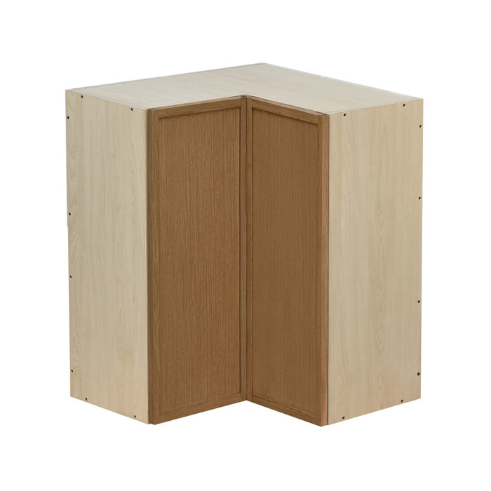 Shady Oak Wood Diagonal Corner Wall Cabinet 1