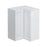 Mallorca White Wood Diagonal Corner Wall Cabinet 1