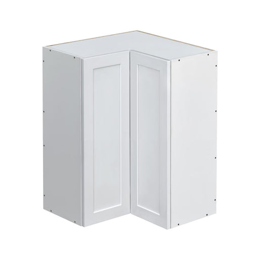 Mallorca White Wood Diagonal Corner Wall Cabinet 1