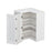 Mallorca White Wood Diagonal Corner Wall Cabinet 2