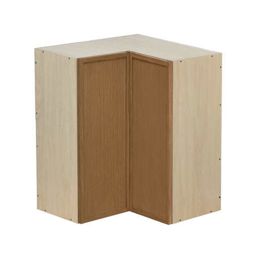 Shady Oak Wood Diagonal Corner Wall Cabinet 1
