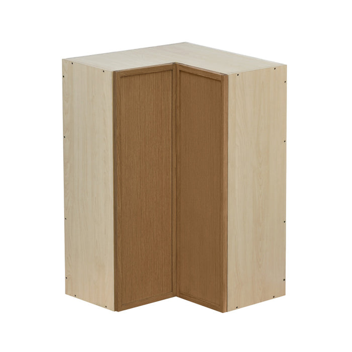 Shady Oak Wood Diagonal Corner Wall Cabinet 1