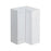 Mallorca White Wood Diagonal Corner Wall Cabinet 1