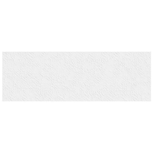 Lumiere Ceramic Grecque Blanco Tile Satin 1