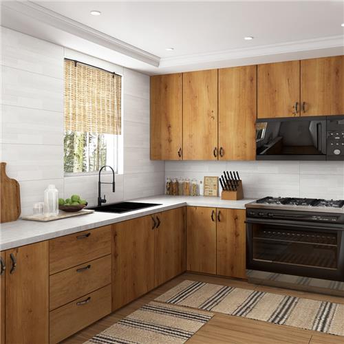 Lumiere Ceramic Strate Blanco Tile Satin 8