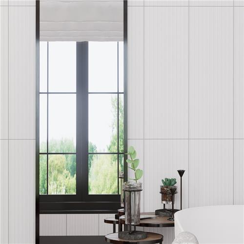 Lumiere Ceramic Rythme Blanco Tile Satin 8